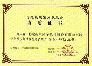 卓越信賴 解析信息系統集成服務的核心榮譽資質